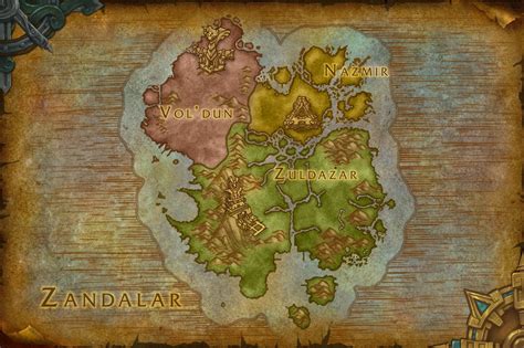 Zandalar Zones .